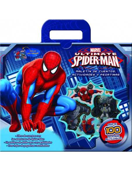 es::Spider-Man. Maletín de cuentos, actividades y pegatinas