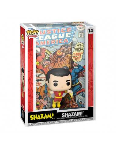 es::DC Comics POP! Comic Cover Figura Shazam 9 cm