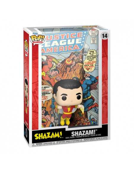 es::DC Comics POP! Comic Cover Figura Shazam 9 cm