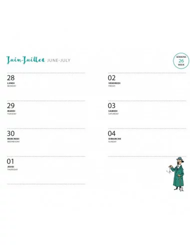 es::Tintín Agenda pequeña 2021 Save the Planet