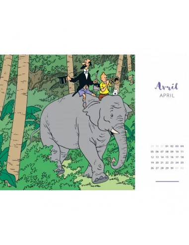 es::Tintín Agenda grande 2021 Save the Planet