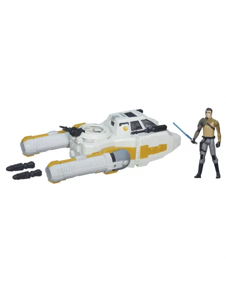 es::Star Wars Episodio VII Nave con Figura Y-Wing Scout Bomber + Kanan Jarrus (Rebels)