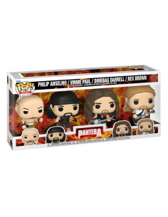 es::Pantera Pack de 4 Figuras Funko POP! Rocks 9 cm 2