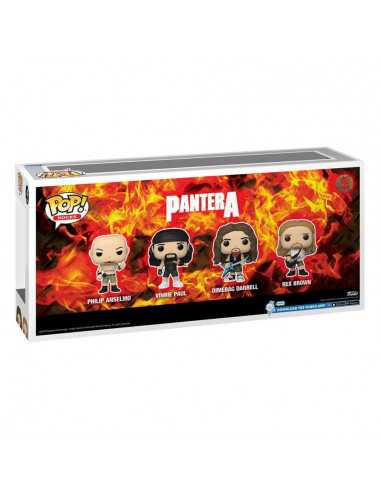 es::Pantera Pack de 4 Figuras Funko POP! Rocks 9 cm