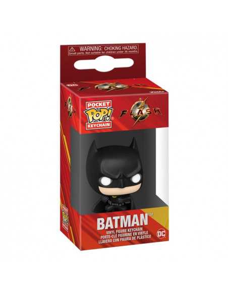 es::The Flash Llavero Pocket POP! Batman (Keaton) 4 cm