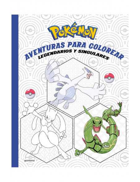 es::Pokémon. Aventuras para colorear: legendarios y singulares