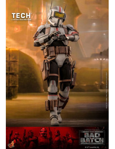 es::Star Wars: The bad Batch Figura 1/6 Tech Hot Toys 31 cm