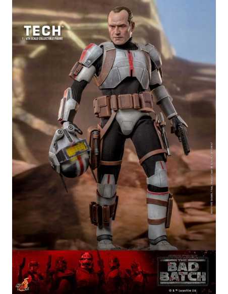 es::Star Wars: The bad Batch Figura 1/6 Tech Hot Toys 31 cm