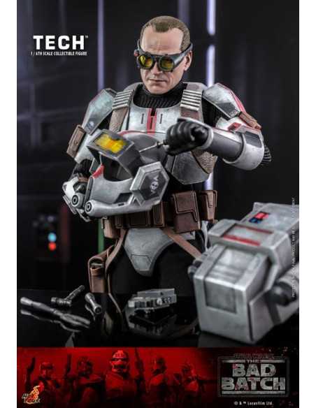 es::Star Wars: The bad Batch Figura 1/6 Tech Hot Toys 31 cm