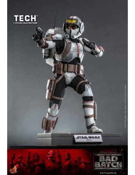 es::Star Wars: The bad Batch Figura 1/6 Tech Hot Toys 31 cm