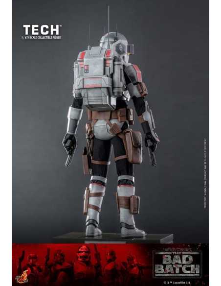 es::Star Wars: The bad Batch Figura 1/6 Tech Hot Toys 31 cm