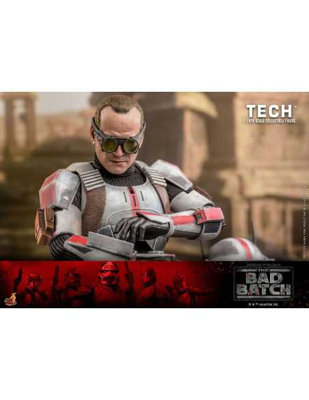 es::Star Wars: The bad Batch Figura 1/6 Tech Hot Toys 31 cm