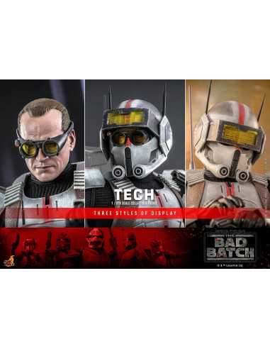 es::Star Wars: The bad Batch Figura 1/6 Tech Hot Toys 31 cm