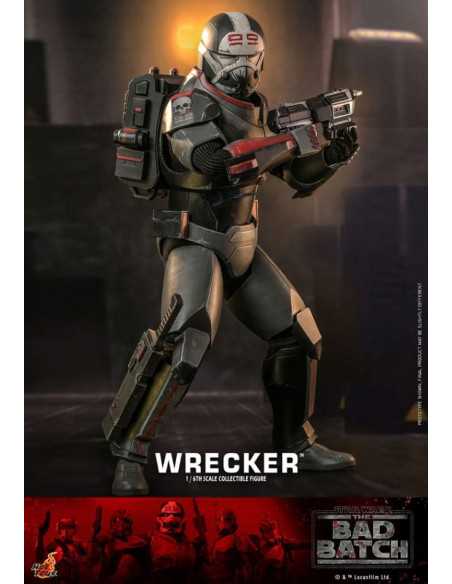 es::Star Wars: The bad Batch Figura 1/6 Wrecker Hot Toys 33 cm