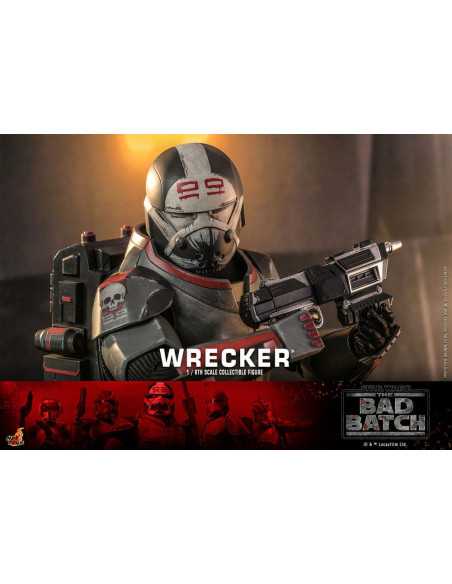 es::Star Wars: The bad Batch Figura 1/6 Wrecker Hot Toys 33 cm