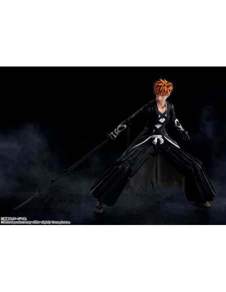 es::Bleach: Thousand-Year Blood War Figura S.H. Figuarts Ichigo Kurosaki (Bankai Tensa Zangetsu) 16 cm