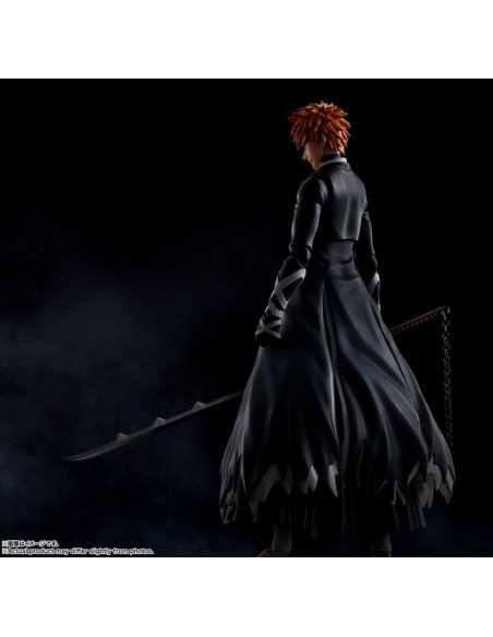 es::Bleach: Thousand-Year Blood War Figura S.H. Figuarts Ichigo Kurosaki (Bankai Tensa Zangetsu) 16 cm