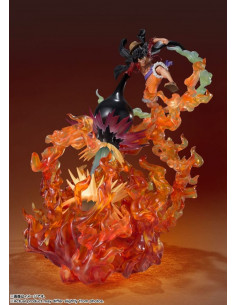 es::One Piece Estatua FiguartsZERO - Extra Battle Luffy Red Roc 45 cm