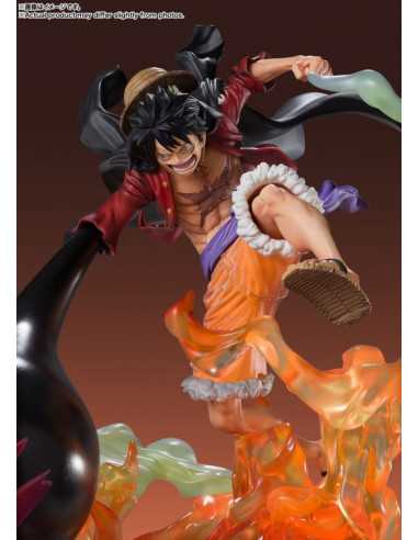 es::One Piece Estatua FiguartsZERO - Extra Battle Luffy Red Roc 45 cm