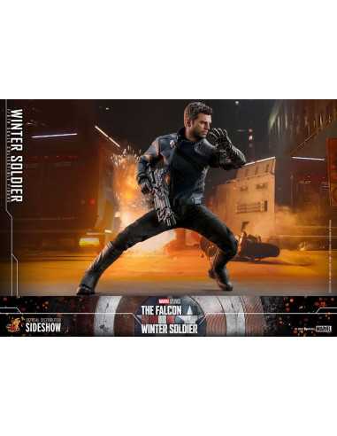 es::The Falcon and The Winter Soldier Figura Winter Soldier Hot Toys 30 cm