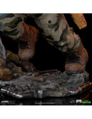 es::Tortugas Ninja Estatua BDS Art Scale 1/10 Rocksteady 24 cm