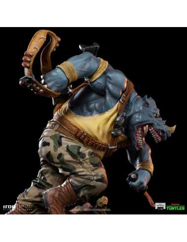 es::Tortugas Ninja Estatua BDS Art Scale 1/10 Rocksteady 24 cm