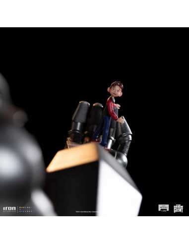 es::El gigante de hierro Estatua 1/20 Demi Art Scale Iron Giant & Hogarth Hughes 60 cm