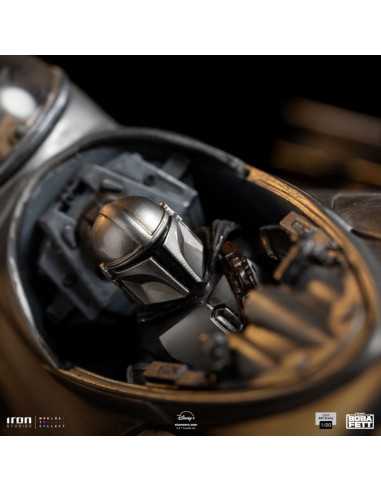 es::The Book of Boba Fett Estatua 1/20 Demi Art Scale Mando's N-1 Starfighter 60 cm