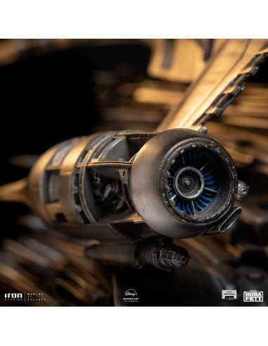 es::The Book of Boba Fett Estatua 1/20 Demi Art Scale Mando's N-1 Starfighter 60 cm