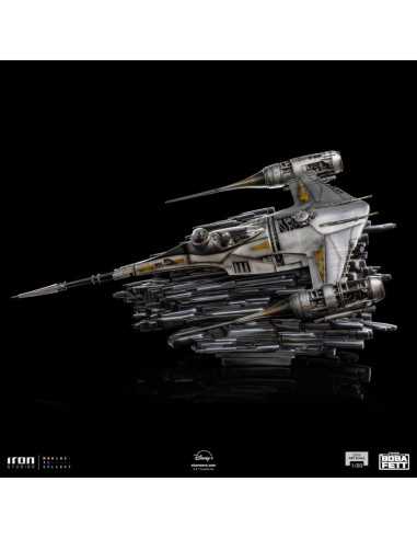 es::The Book of Boba Fett Estatua 1/20 Demi Art Scale Mando's N-1 Starfighter 60 cm