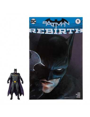es::DC Page Punchers Figura & Cómic Batman (Rebirth) 8 cm