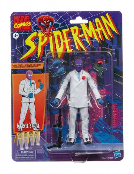es::Spider-Man Marvel Legends Figura Retro Collection Marvel's Rose 15 cm