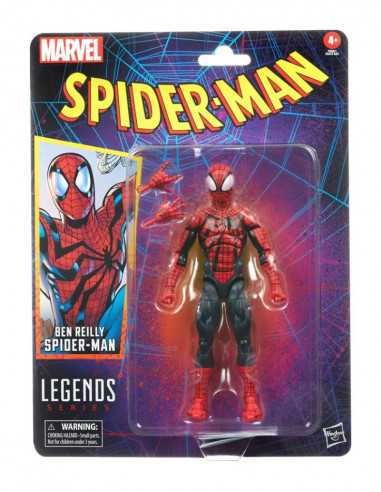 es::Spider-Man Marvel Legends Figura Retro Collection Ben Reilly Spider-Man 15 cm