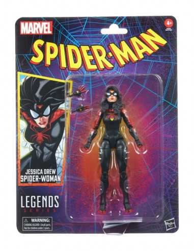 es::Spider-Man Marvel Legends Figura Retro Collection Jessica Drew Spider-Woman 15 cm