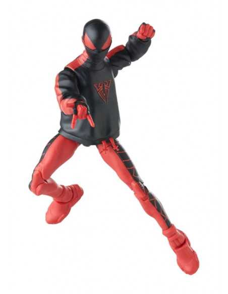es::Spider-Man Marvel Legends Figura Retro Collection Miles Morales Spider-Man 15 cm