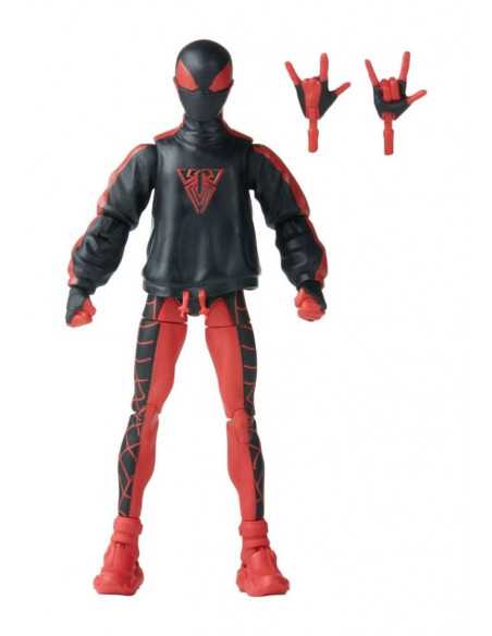 es::Spider-Man Marvel Legends Figura Retro Collection Miles Morales Spider-Man 15 cm