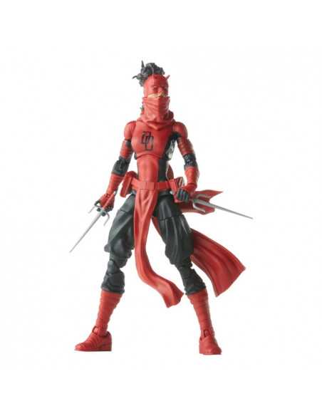 es::Spider-Man Marvel Legends Figura Retro Collection Elektra Natchios Daredevil 15 cm