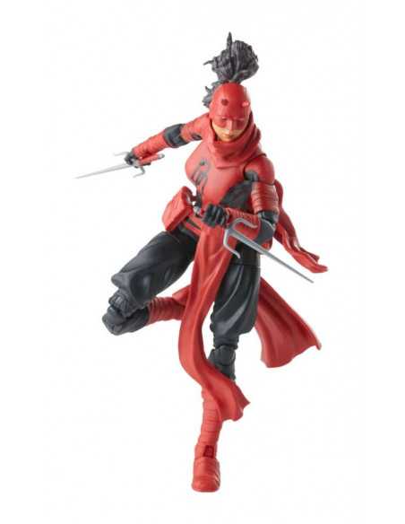 es::Spider-Man Marvel Legends Figura Retro Collection Elektra Natchios Daredevil 15 cm