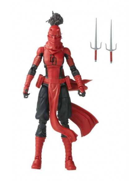 es::Spider-Man Marvel Legends Figura Retro Collection Elektra Natchios Daredevil 15 cm