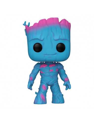 es::Guardianes de la Galaxia vol. 3 Super Sized Jumbo Funko POP! Groot (BLKLT) 25 cm