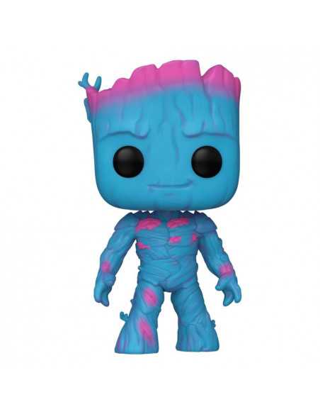 es::Guardianes de la Galaxia vol. 3 Super Sized Jumbo Funko POP! Groot (BLKLT) 25 cm