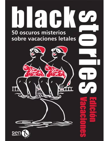 es::Black Stories: Edición Vacaciones - Juego de cartas