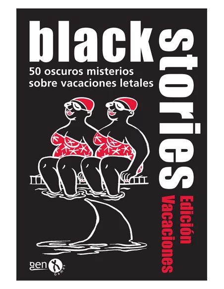 es::Black Stories: Edición Vacaciones - Juego de cartas