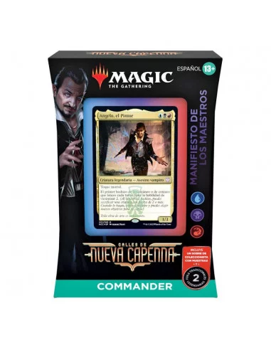 es::Magic the Gathering Calles de Nueva Capenna Manifiesto de los Maestros Mazo de Commander en castellano