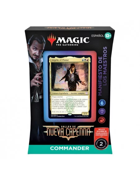 es::Magic the Gathering Calles de Nueva Capenna Manifiesto de los Maestros Mazo de Commander en castellano