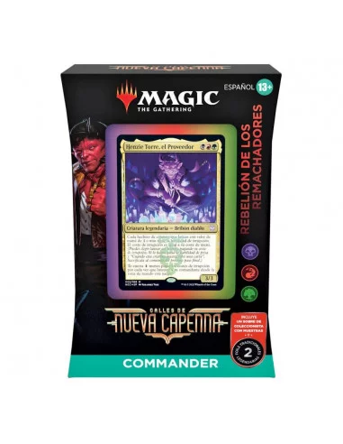 es::Magic the Gathering Calles de Nueva Capenna Rebelión de los Remachadores Mazo de Commander en castellano