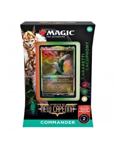 es::Magic the Gathering Streets of New Capenna Cabaret Cacophony Mazo de Commander en inglés
