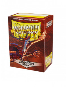 es::Dragon Shield Fundas Standard Matte Crimson (100)