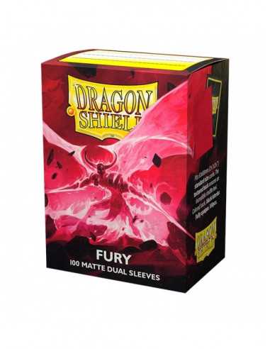 es::Dragon Shield Fundas Fury 'Alaric, Crimson King' Rosa (75)