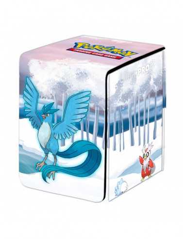 es::Caja De Mazo Alcove Flip Deck Box Gallery Series Frosted Forest Articuno Pokémon Ultra Pro (100)